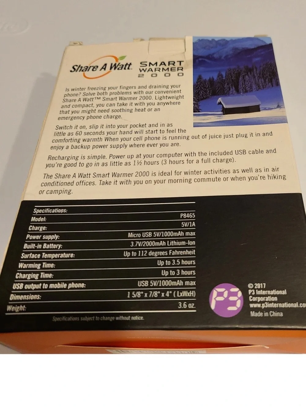 Share Watt Smart Warmer Hand Warmer and Mobile Charger